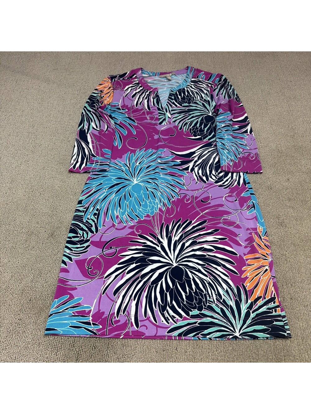 Banana Republic Dress Multicolored Long Sleeve Women’s Size XS